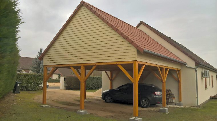 Appentis et abris bois