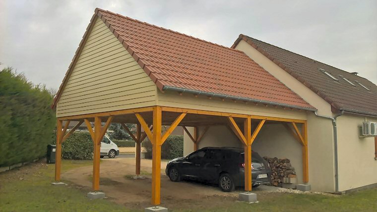 Appentis et abris bois