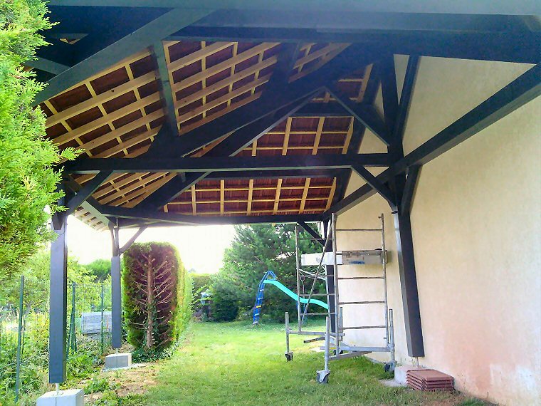 Appentis et abris bois