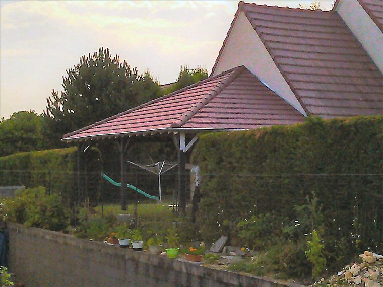 Appentis et abris bois