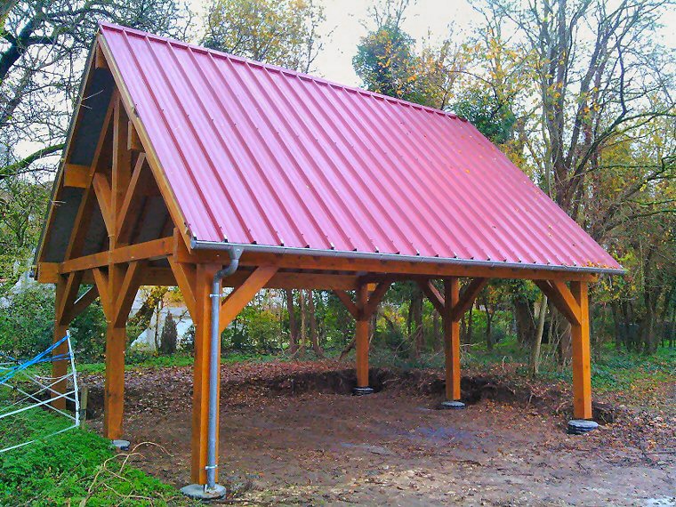 Appentis et abris bois