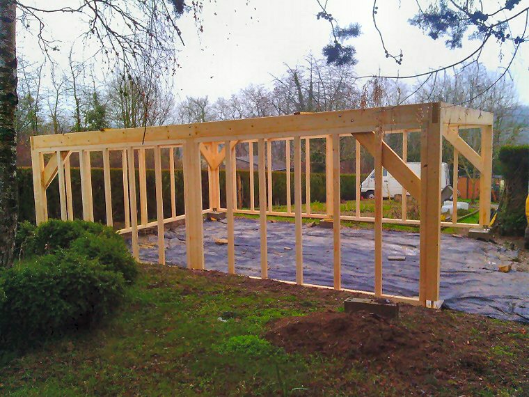 Appentis et abris bois