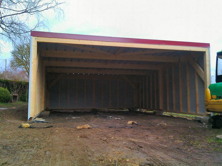 Appentis et abris bois