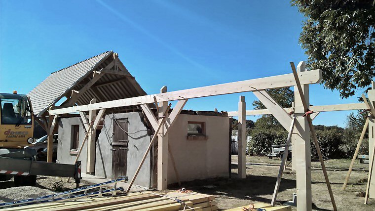 Appentis et abris bois