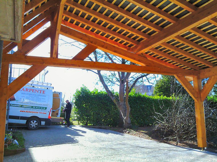 Appentis et abris bois