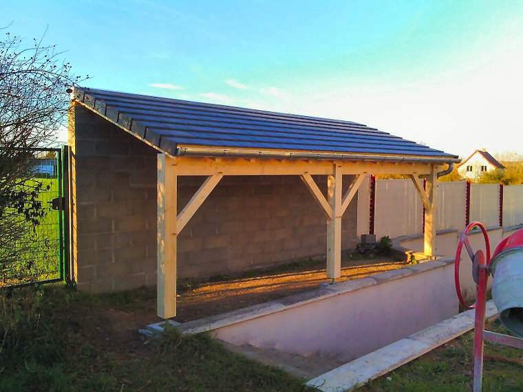 Appentis et abris bois
