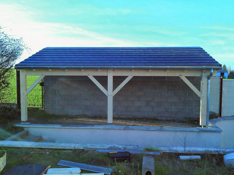 Appentis et abris bois