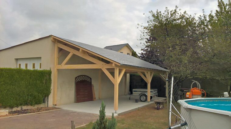 Appentis et abris bois