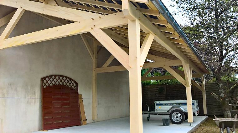 Appentis et abris bois