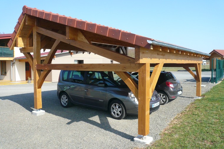 Appentis et abris bois