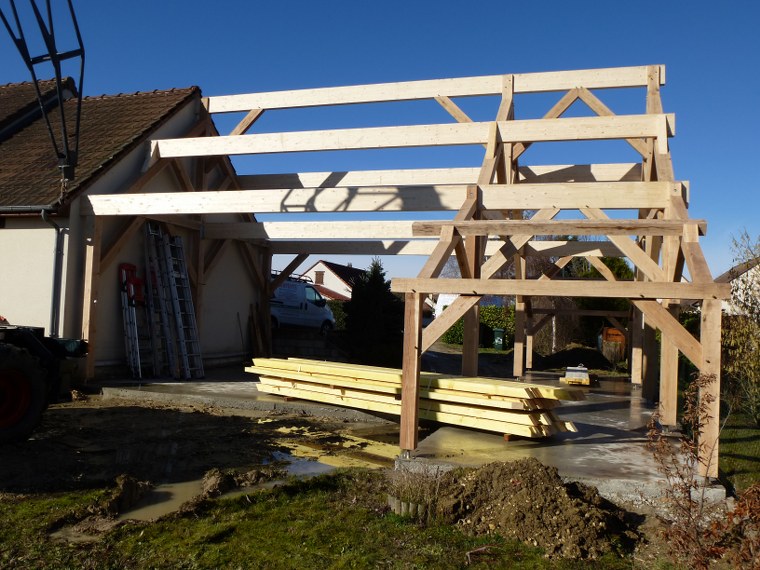 Appentis et abris bois