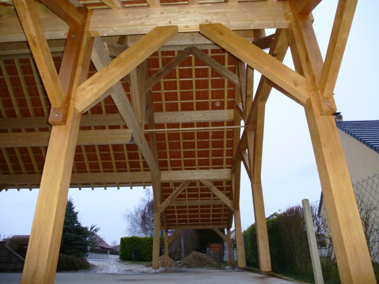 Appentis et abris bois