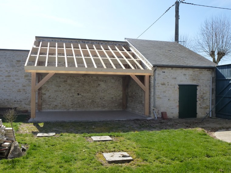 Appentis et abris bois