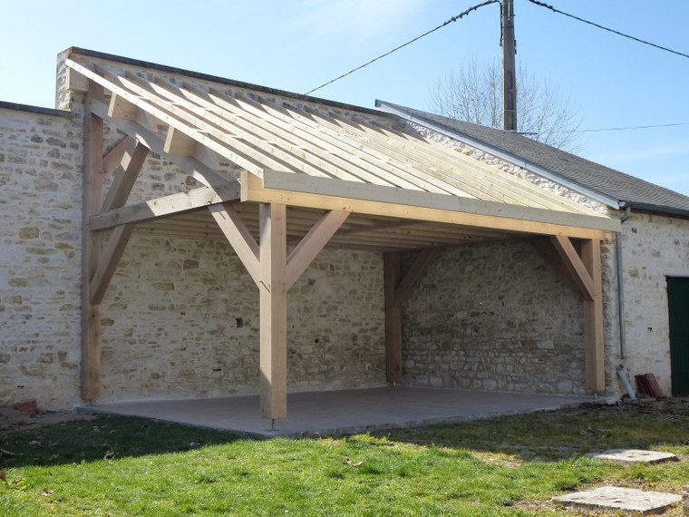 Appentis et abris bois