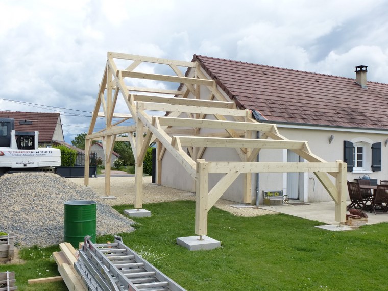 Appentis et abris bois