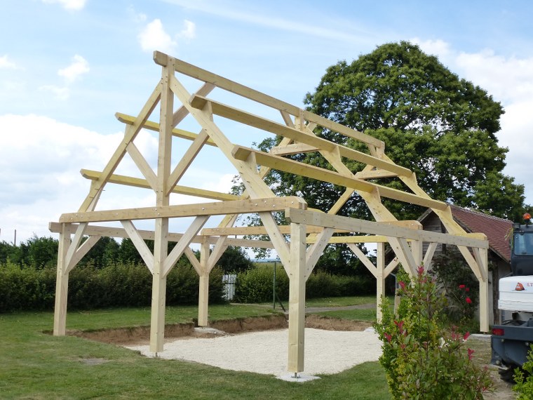 Appentis et abris bois