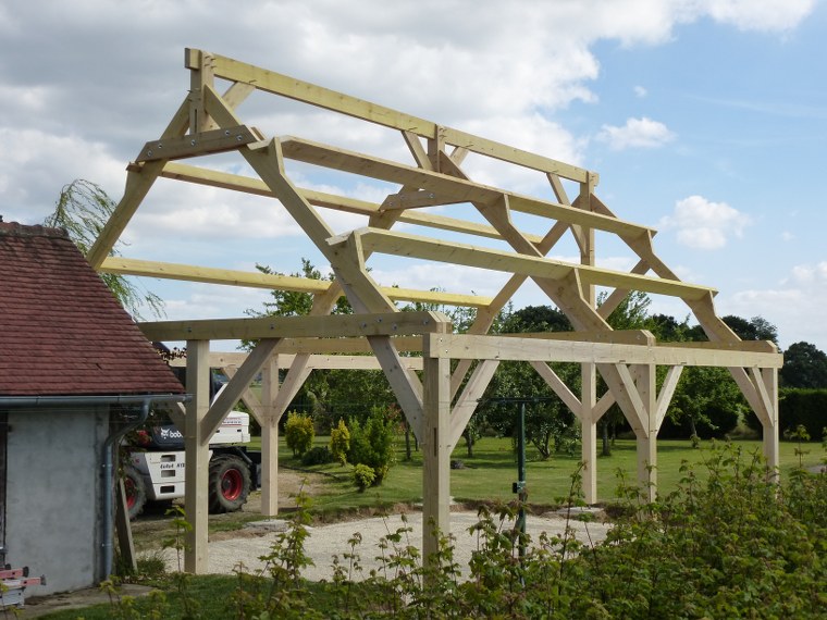 Appentis et abris bois