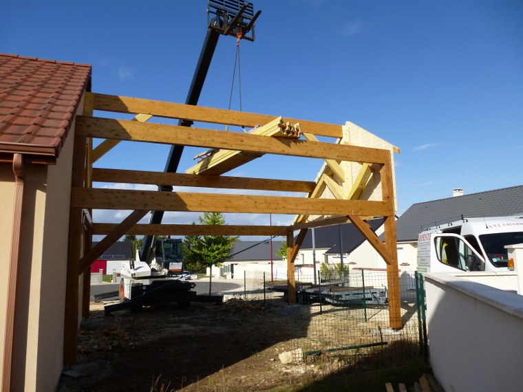 Appentis et abris bois