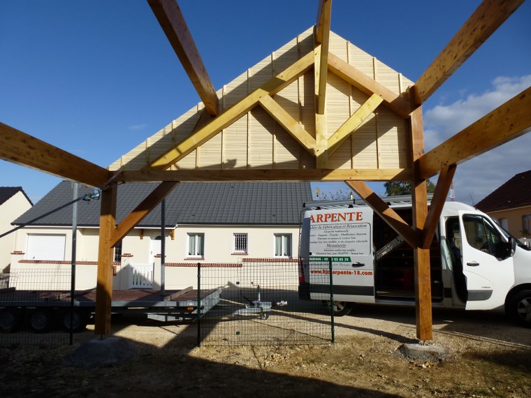 Appentis et abris bois