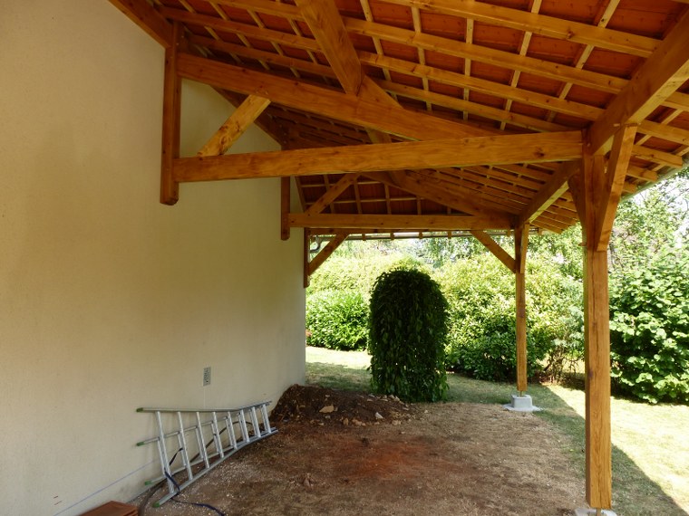 Appentis et abris bois