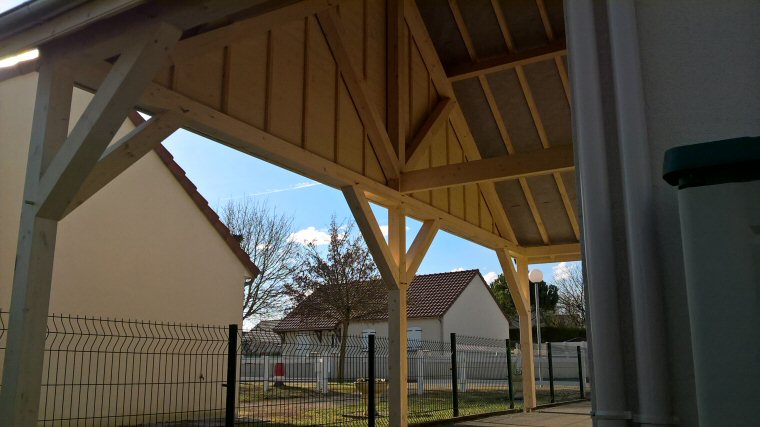 Appentis et abris bois