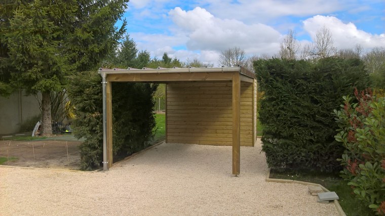 Appentis et abris bois