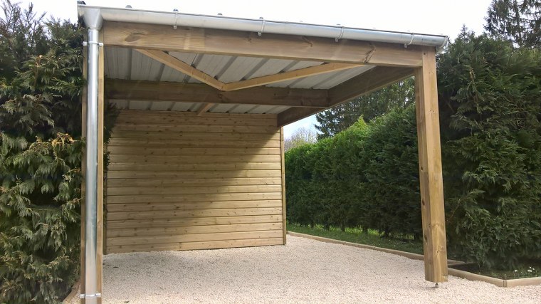 Appentis et abris bois