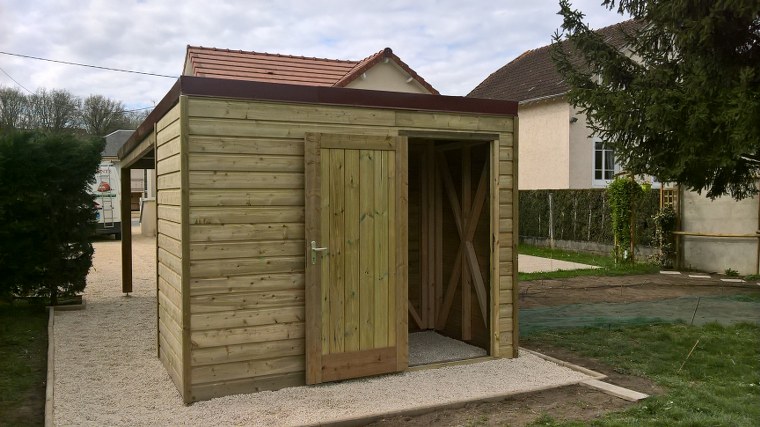 Appentis et abris bois