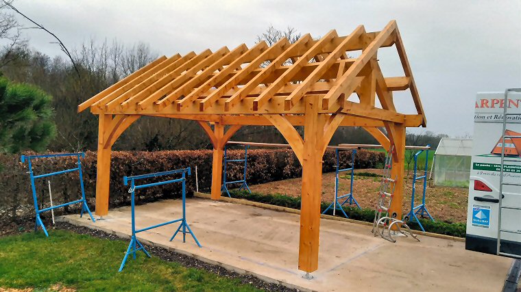 Appentis et abris bois