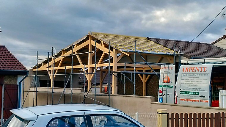 Appentis et abris bois