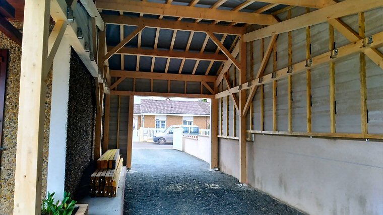 Appentis et abris bois