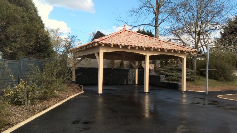 Appentis et abris bois