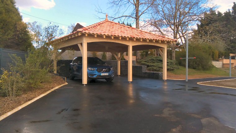 Appentis et abris bois