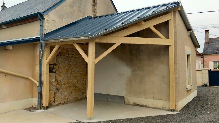 Appentis et abris bois