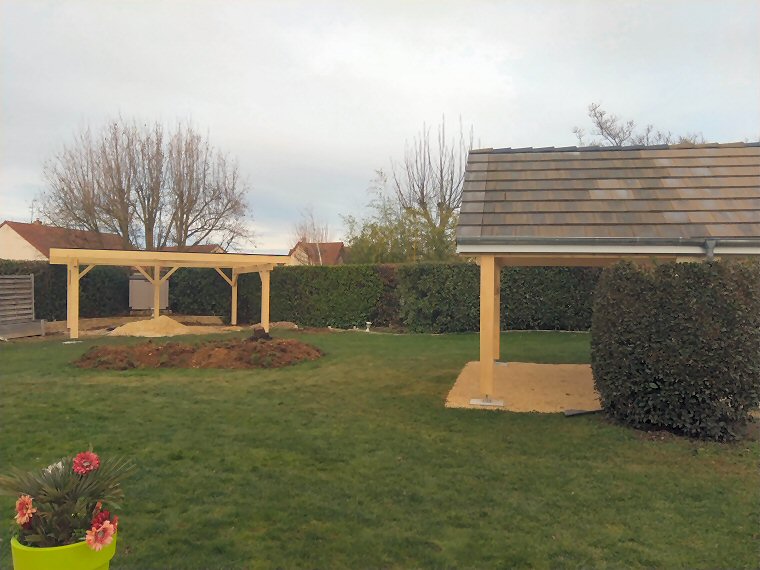 Appentis et abris bois