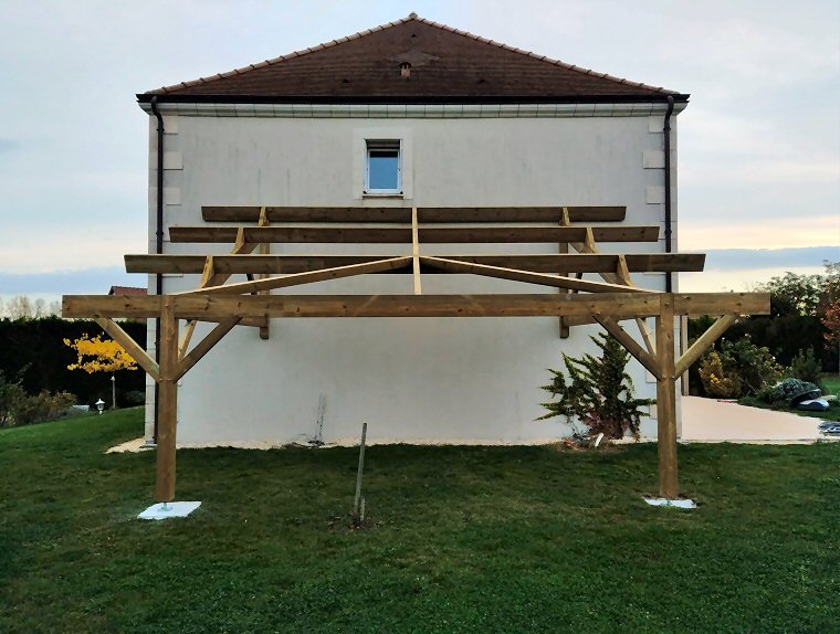 Appentis et abris bois