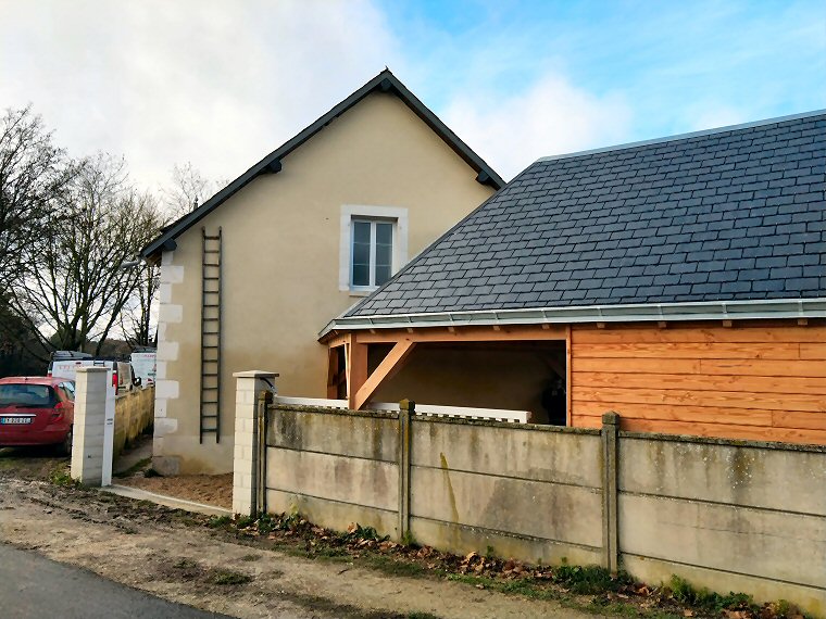 Appentis et abris bois