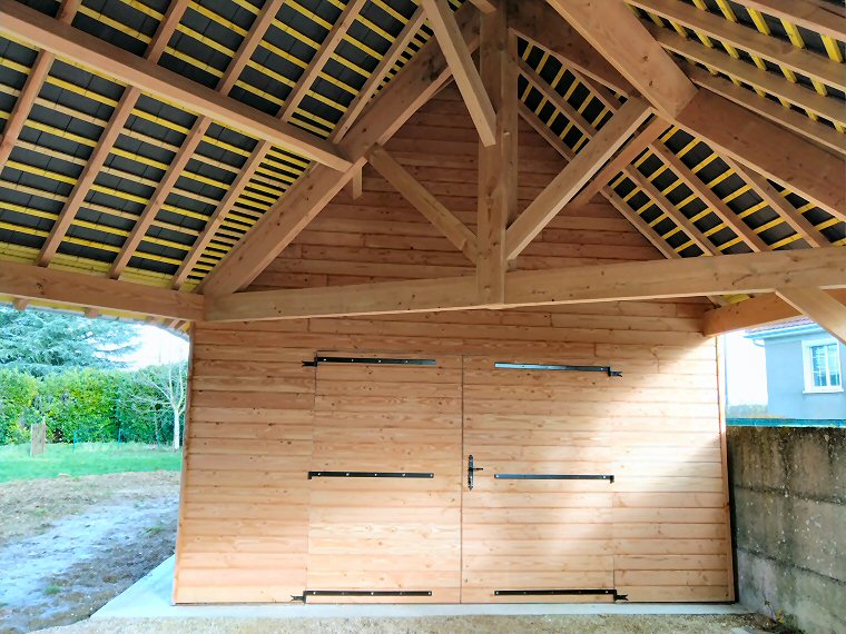 Appentis et abris bois