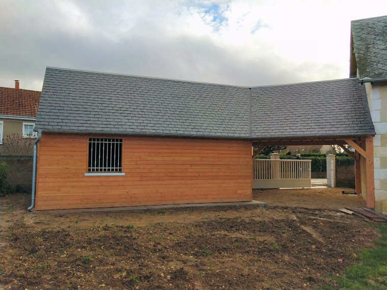 Appentis et abris bois