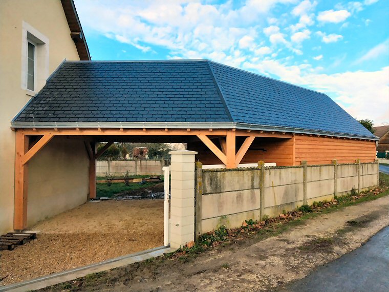 Appentis et abris bois