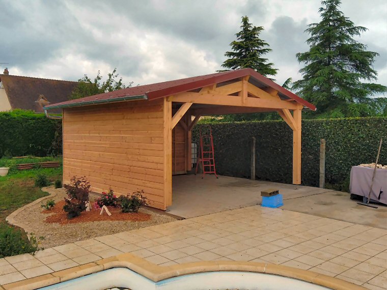 Appentis et abris bois