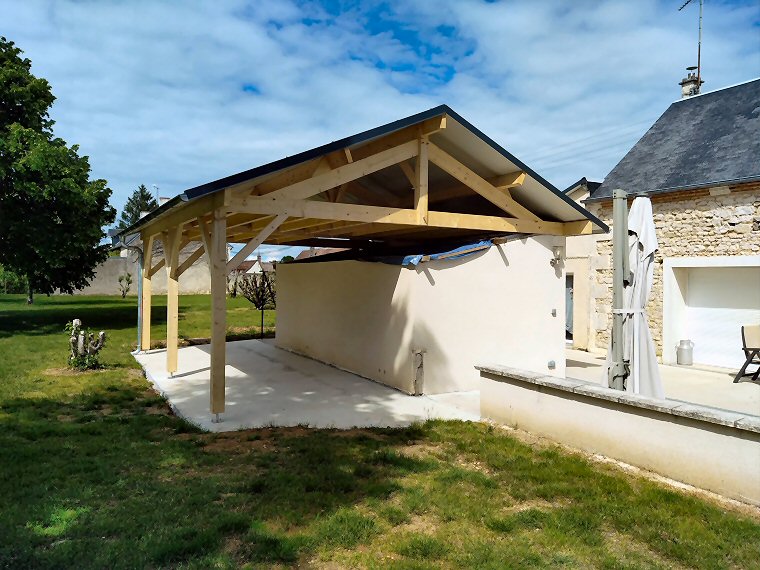 Appentis et abris bois