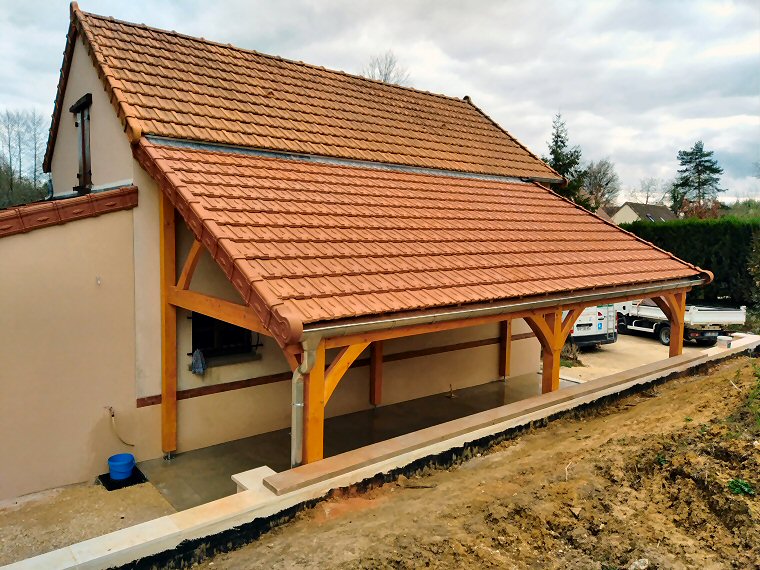 Appentis et abris bois