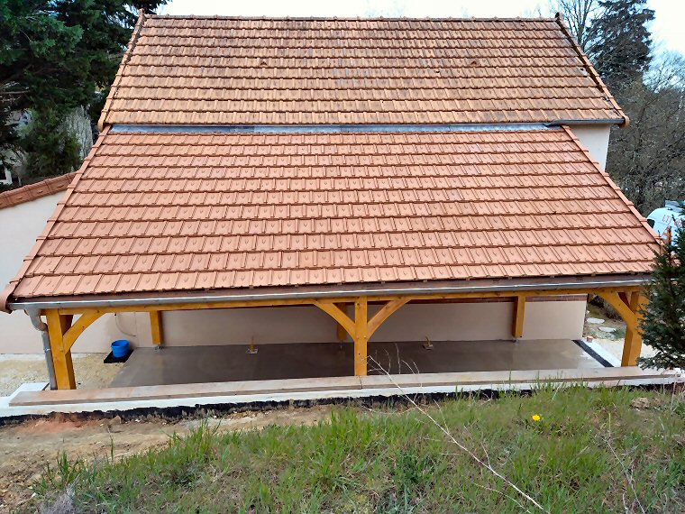 Appentis et abris bois