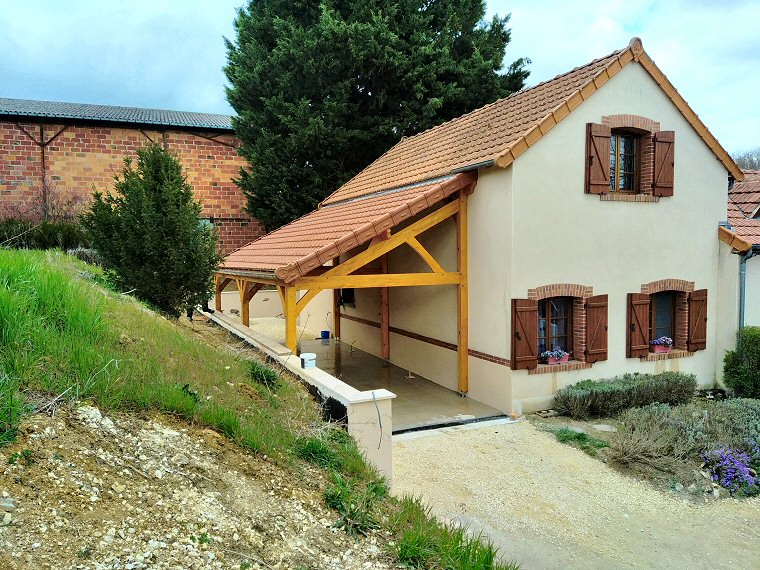 Appentis et abris bois