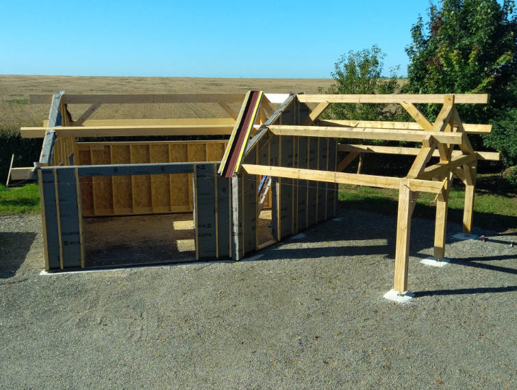 Appentis et abris bois