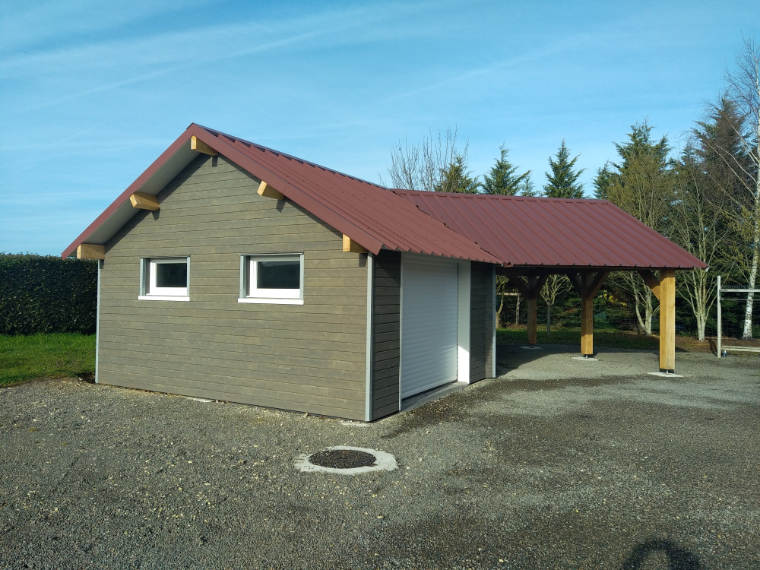 Appentis et abris bois