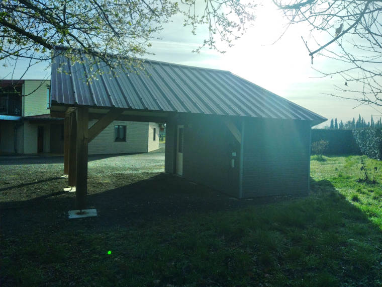 Appentis et abris bois