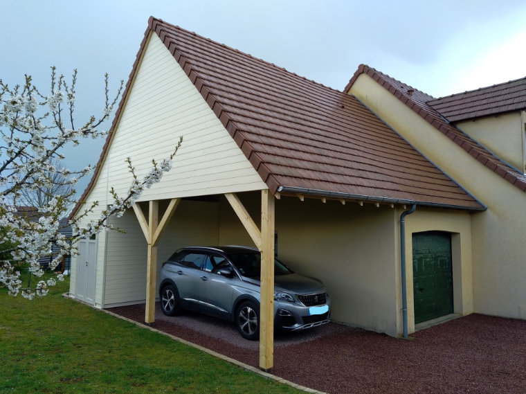 Appentis et abris bois