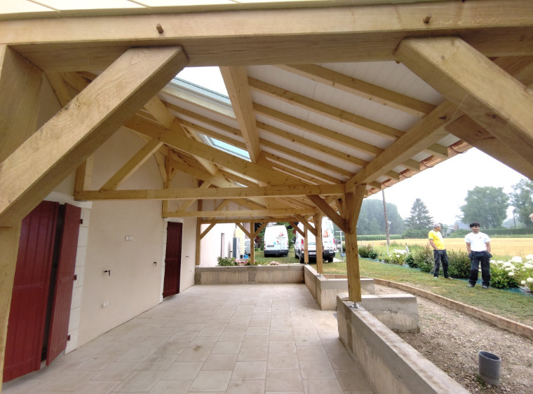 Appentis et abris bois